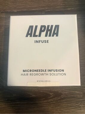 ALPHA Infuse Microneedle Infusion Hair Regrowth Solution - White